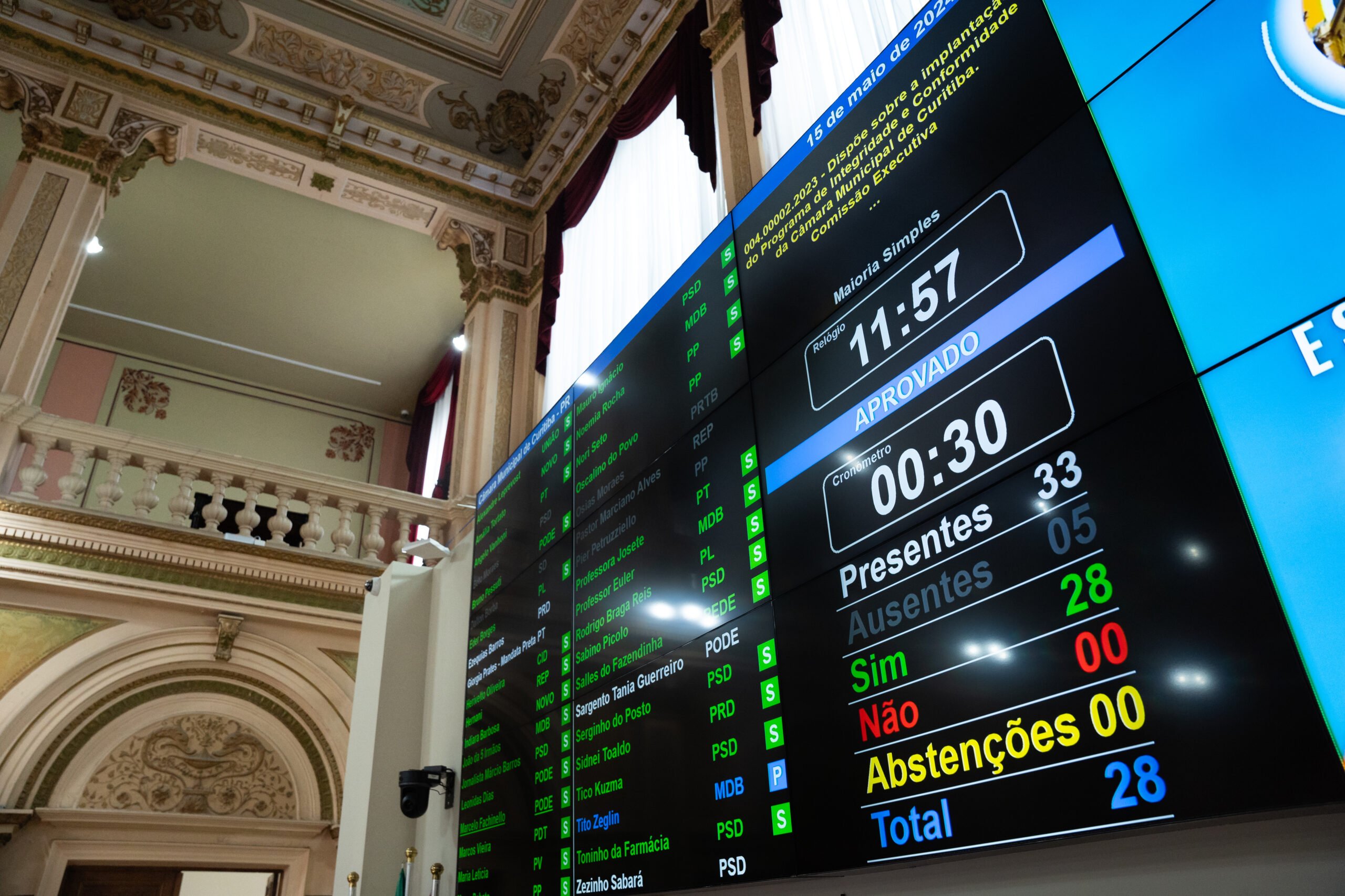 Câmara Municipal aprova programa de combate à corrupção