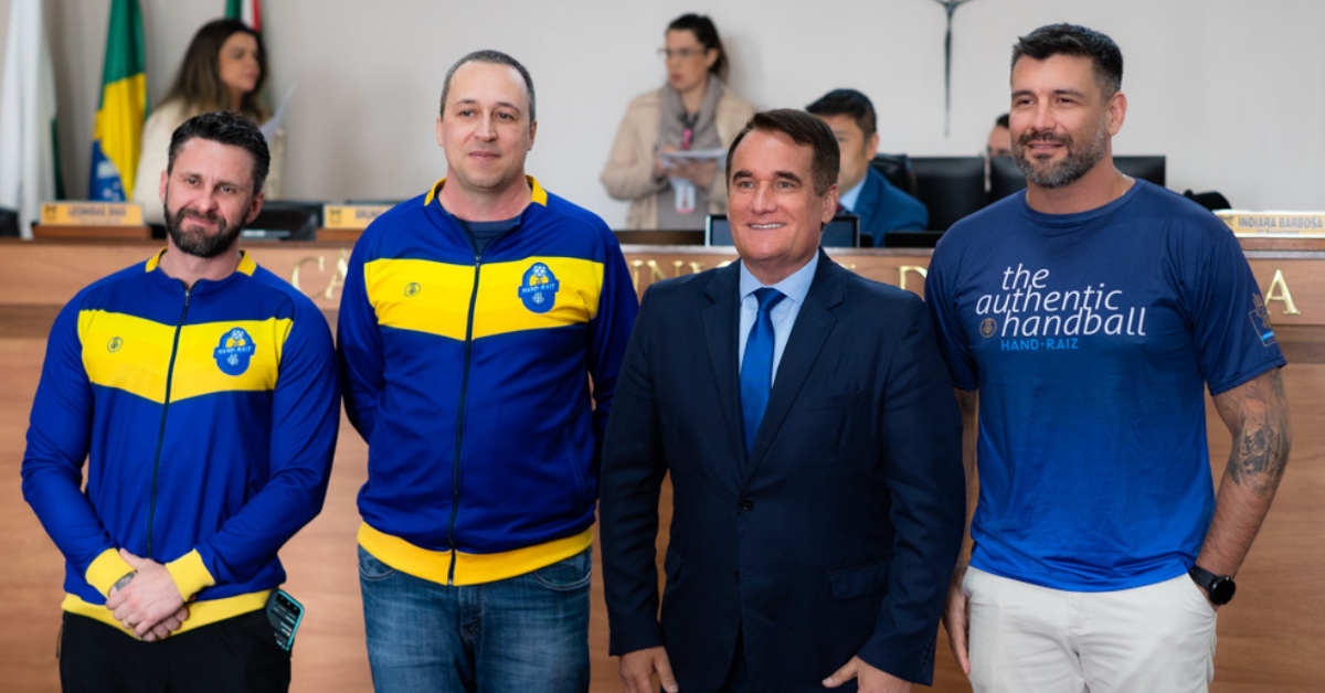 Associação HandRaiz de Handebol será declarada de Utilidade Pública Municipal