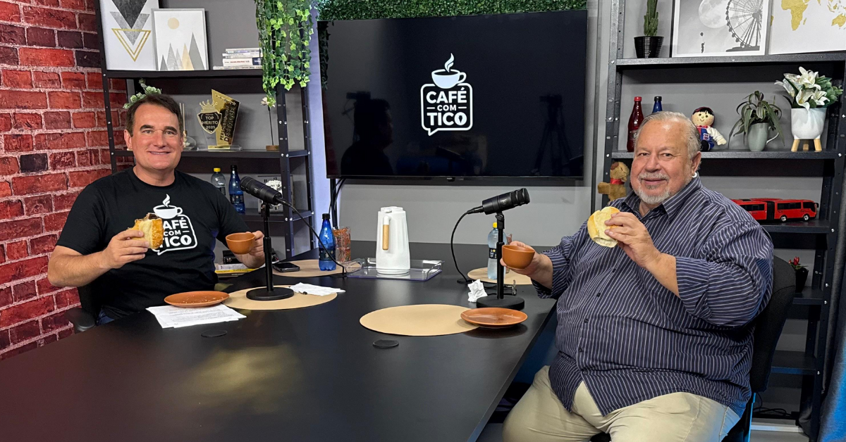 Novidade! Chegou o podcast Café com Tico, confira o primeiro episódio