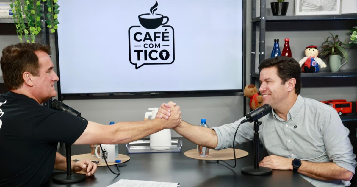 Café com Tico #6 – Guto Silva, Secretário das Cidades do Paraná