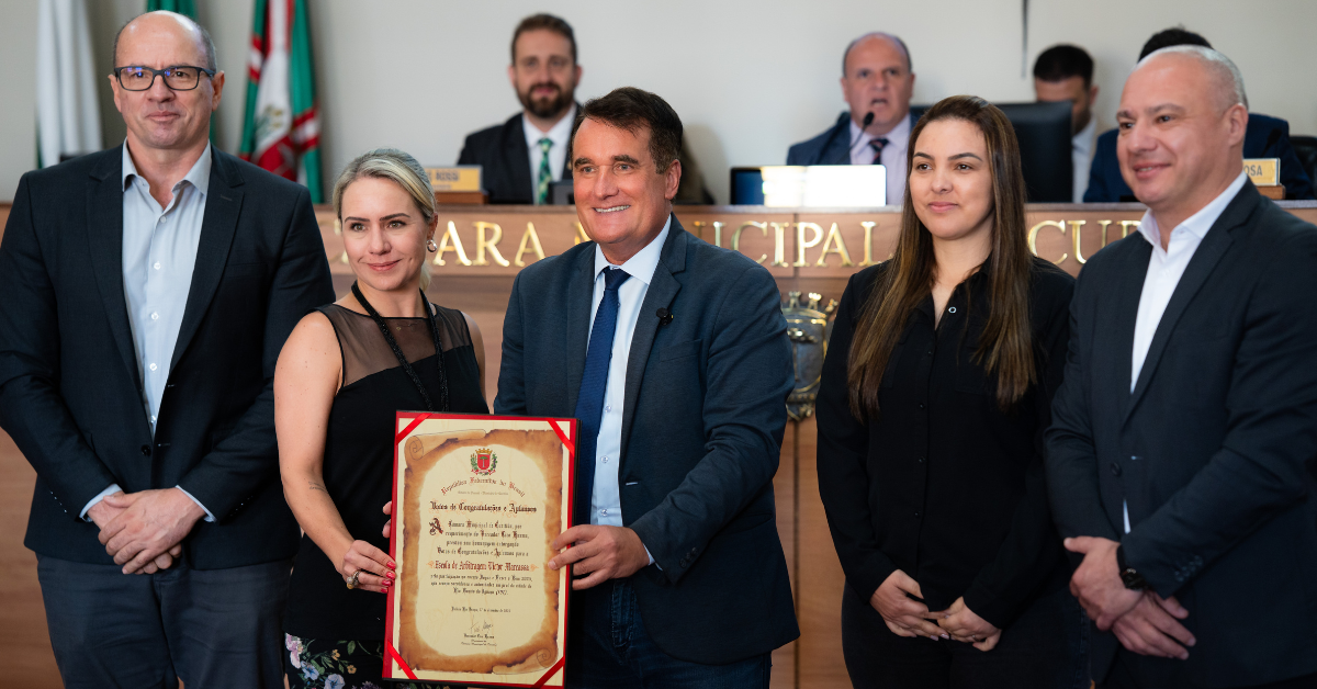 Homenagem à Escola de Arbitragem da Federação Paranaense de Futebol